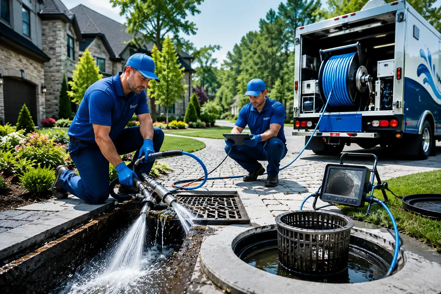 Local outdoor drain cleaning professionals in Vanlue, OH